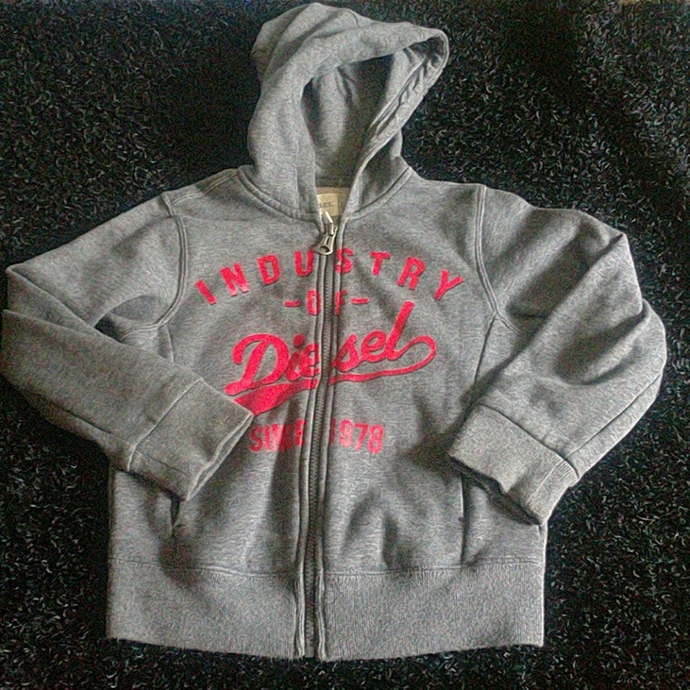 Diesel zip up hoodie